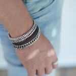 108 Bracelet Male DOUBLE LINKED Collection