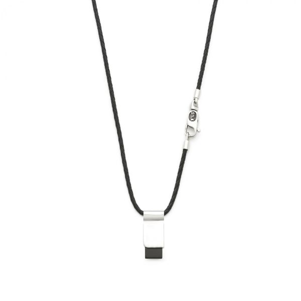 184BLK Collier Black CHEVRON Collection