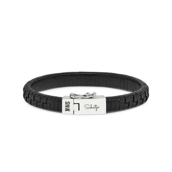 240BLK Bracelet Black DOUBLE LINKED Collection