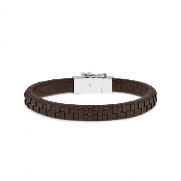 240BRN bracelet Brown DOUBLE LINKED Collection
