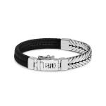 252BLK Bracelet Black CHEVRON Collection