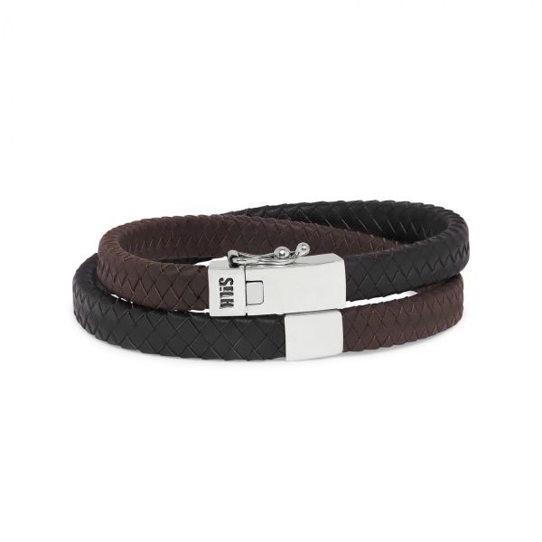 258BBR Bracelet Black-Brown