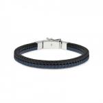 275BBU bracelet black-blue CHEVRON Collection