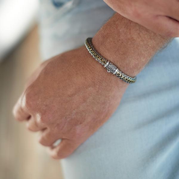 282 bracelet bicolor RAW Male RAW Collection