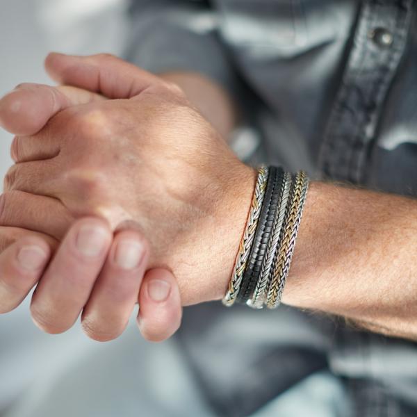282 bracelet bicolor RAW Male RAW Collection