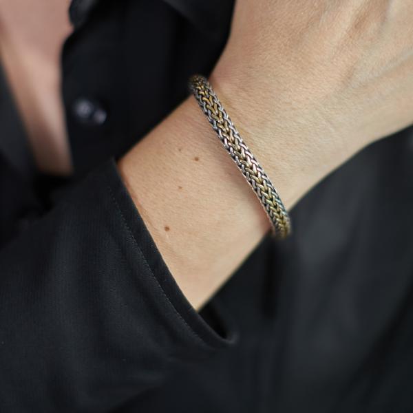 282 bracelet bicolor RAW Female RAW Collection