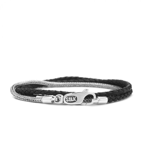 325BLK Bracelet Necklace Black