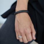 326BLK Bracelet Black Female ARCH Collection