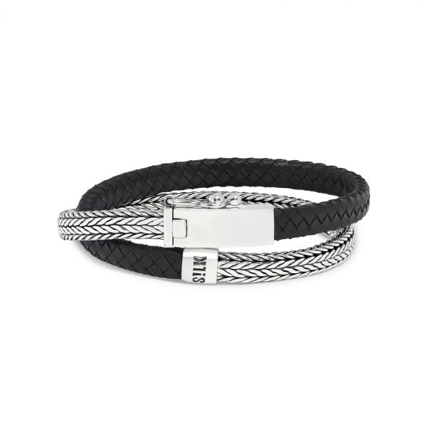 344BLK Bracelet Black ALPHA Collection