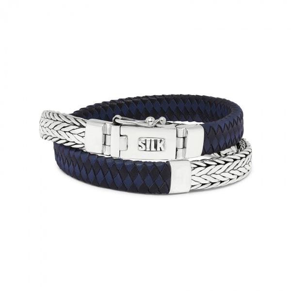 362BBU Bracelet Black-Blue ALPHA Collection