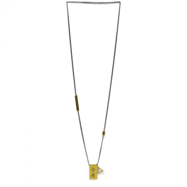 440SBR Necklace with pendant SXM - Elements Collection