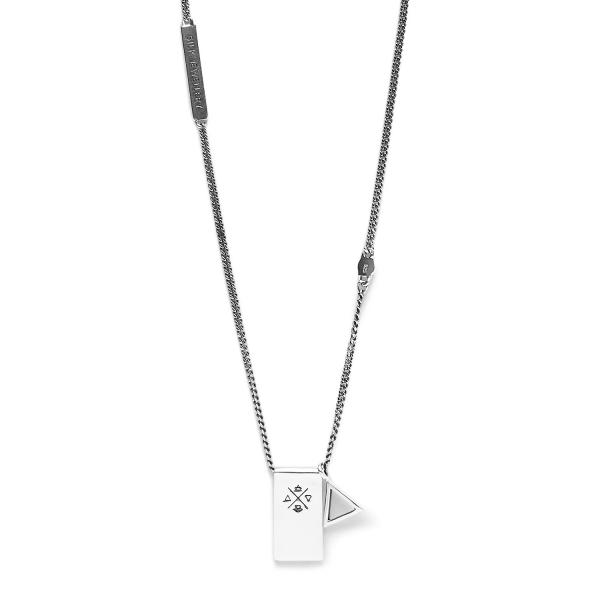440SIL Necklace with pendant SXM - Elements Collection