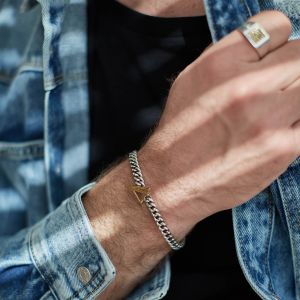 Silver jewellery for men deals