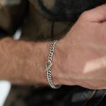 444SIL Bracelet Male SXM - Elements Collection