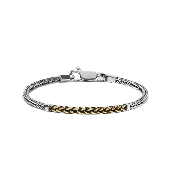 650SBR Bracelet bicolor CHEVRON Collection