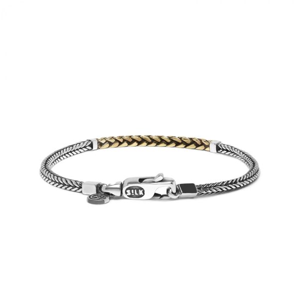 650SBR Bracelet bicolor CHEVRON Collection