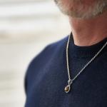 685 necklace silver Male DOUBLE LINKED Collection