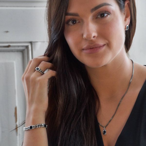 692 pendant silver Female LINKED Collection