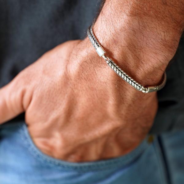 745 bracelet silver Male ZIPP Collection