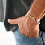 749 bracelet bicolor Male BREEZE Collection