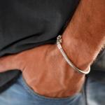 752 bracelet silver Male ALPHA Collection