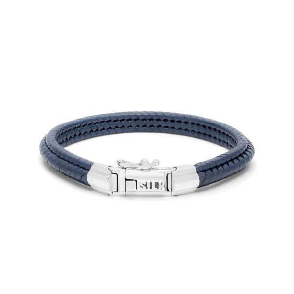 759BLU bracelet leather