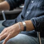 776 bracelet silver Male FOX Collection