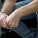 776 bracelet silver Male FOX Collection