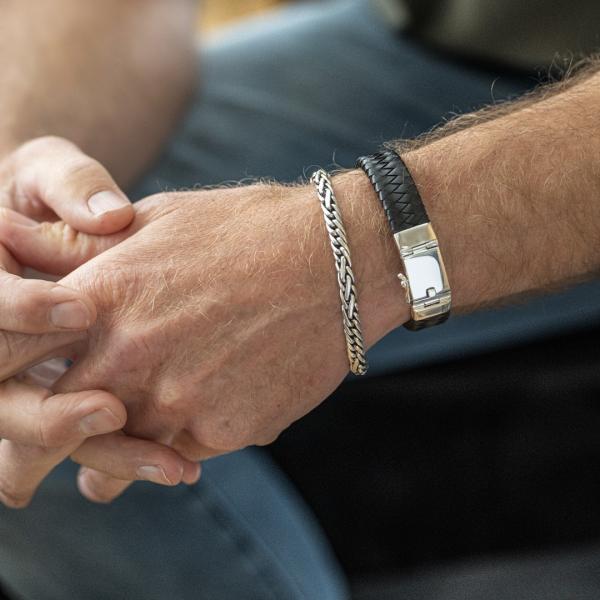 776 bracelet silver Male FOX Collection