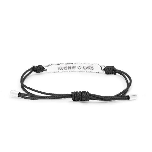 778BLK bracelet silver BREEZE Collection