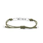778OLV bracelet paracord silver BREEZE Collection