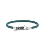 782AZ1 bracelet silver & paracord ALPHA Collection