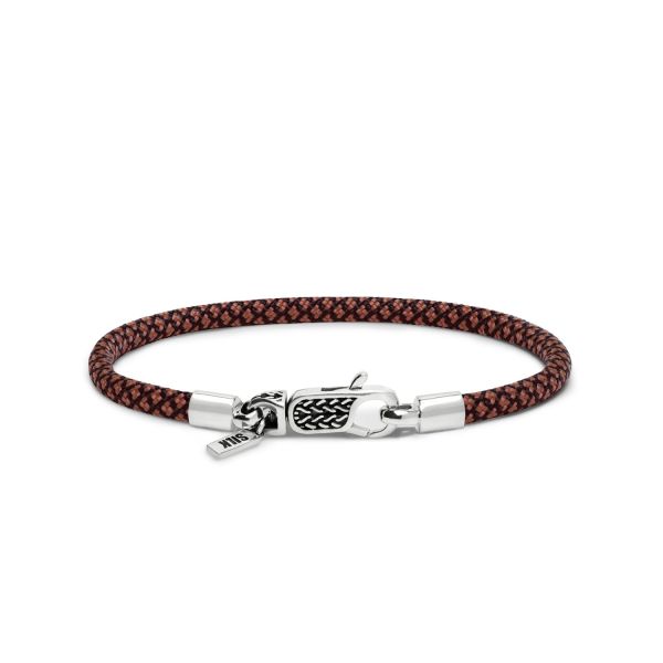 782TE3 bracelet silver & paracord
