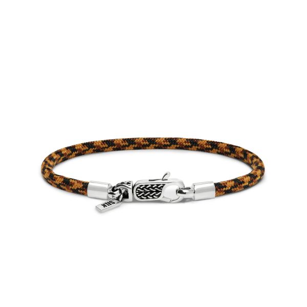 782TE5 bracelet silver & paracord