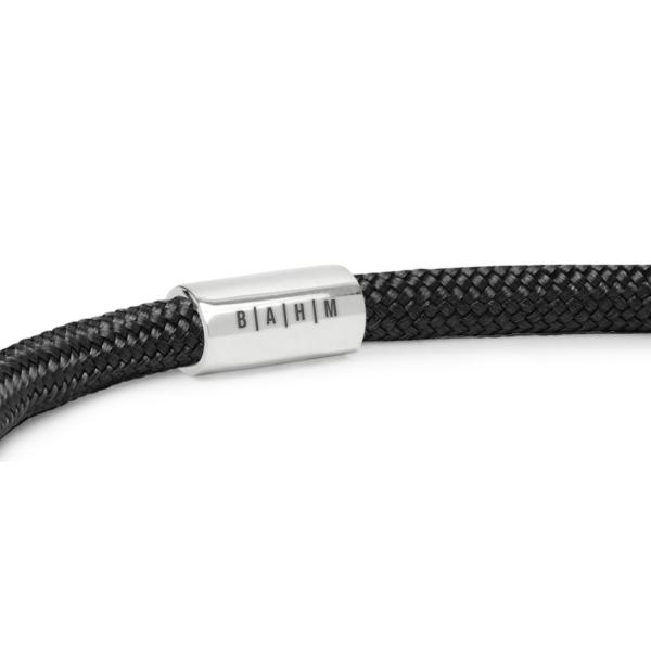 785AZ1 bracelet silver & paracord ALPHA Collection
