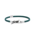 785AZ1 bracelet silver & paracord ALPHA Collection