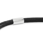785EM2 bracelet silver & paracord ALPHA Collection
