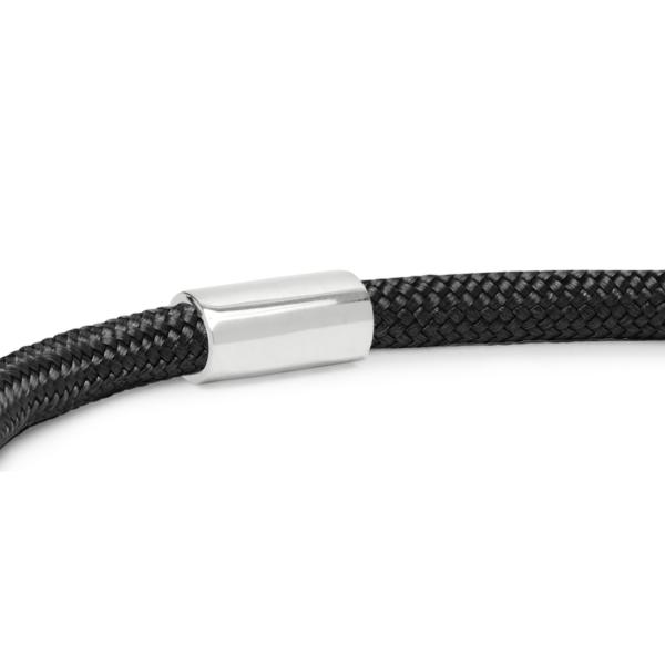 785EM2 bracelet silver & paracord ALPHA Collection