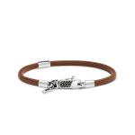 785TE1 bracelet silver & paracord ALPHA Collection