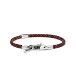 785TE3 bracelet silver & paracord ALPHA Collection