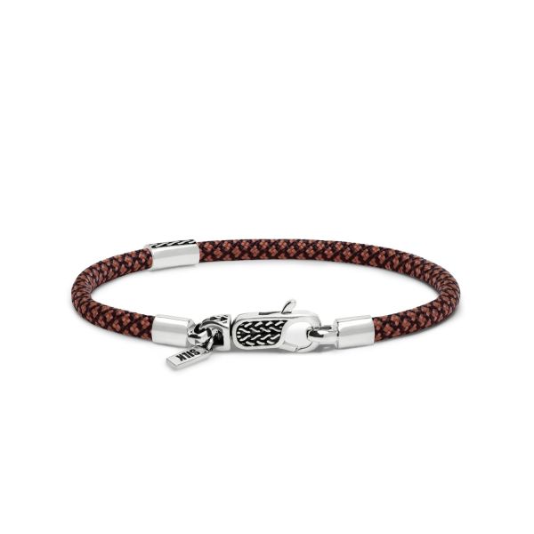785TE3 bracelet silver & paracord