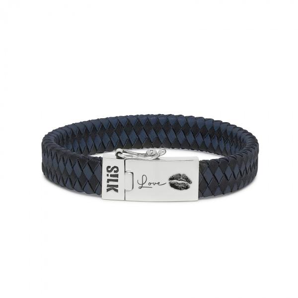 841BBU Bracelet Black-Blue ALPHA Collection
