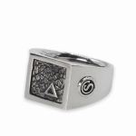 442SIL Signet Ring SXM - Elements Collection