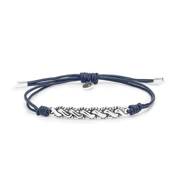 778MAR bracelet paracord silver