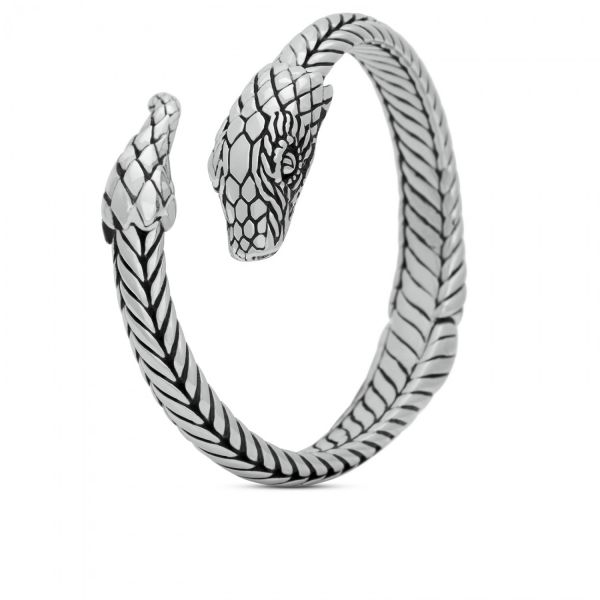 S22 Snake Bracelet Silver