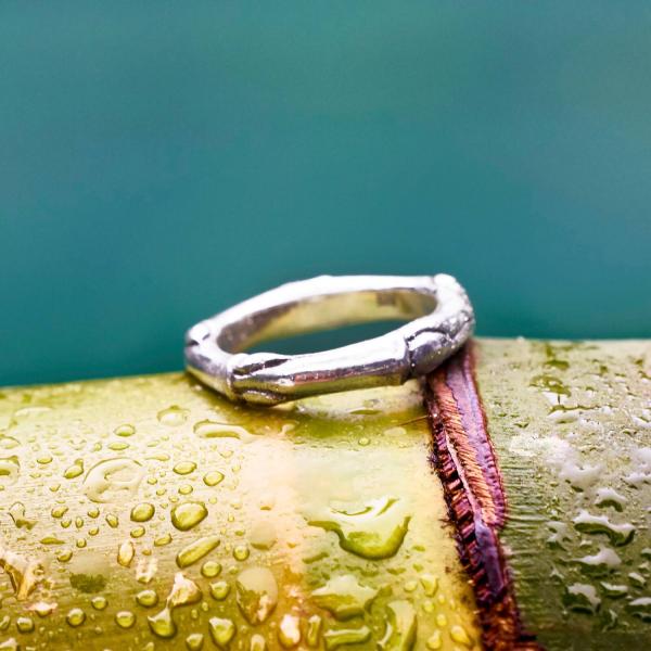 X307 ring silver SXM - Bambu Collection