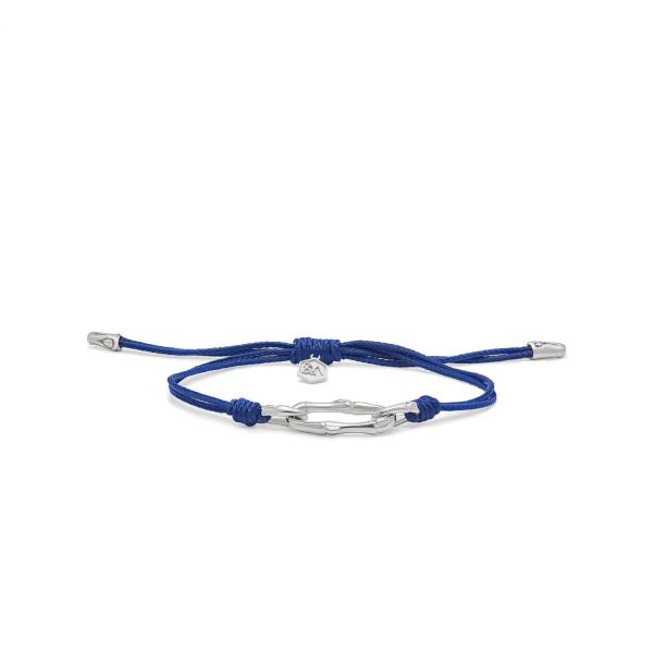 X310BLU bracelet paracord paracord silver SXM - Bambu Collection