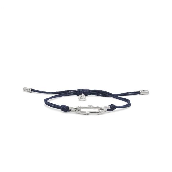 X310MAR bracelet paracord silver SXM - Bambu Collection