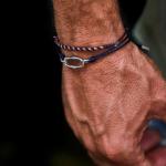 X310MAR bracelet paracord silver SXM - Bambu Collection
