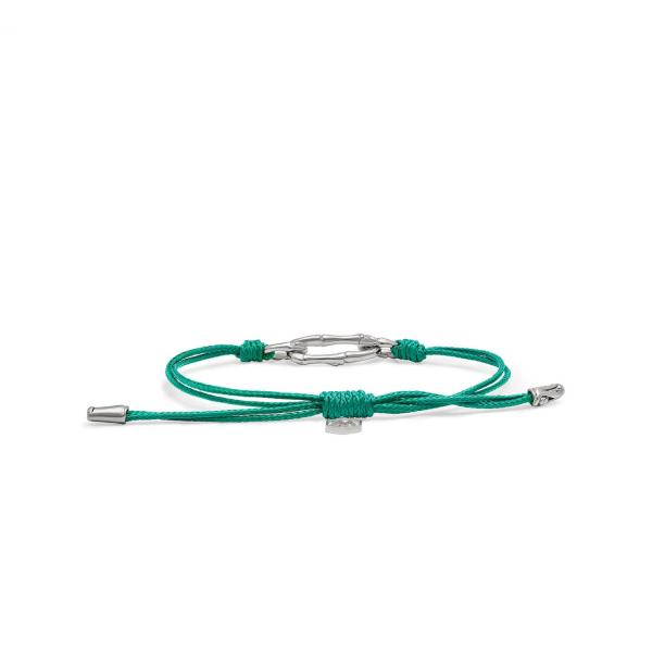 X310TUR bracelet paracord silver SXM - Bambu Collection
